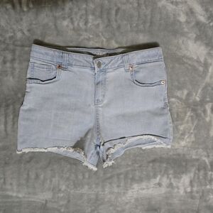 Cat & Jack Womens Jean Shorts Size Xl 14/16 With Adjustable Waist